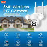 Cámara Wifi Exterior PTZ Iluminación  KJB-T18