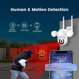 Cámara Wifi Exterior PTZ Iluminación  KJB-T18