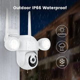 Cámara Wifi Exterior PTZ Iluminación  KJB-T18