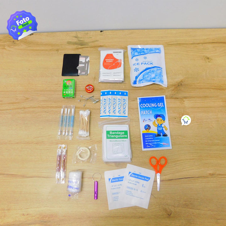 Kit Primeros Auxilios Emergencias Camping Botiquin RF 476