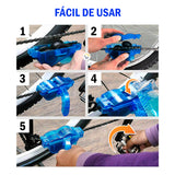 Kit Limpiador De Cadena Bicicleta Cepillo Mantenimiento B80