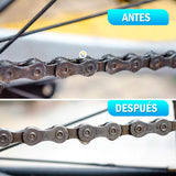 Kit Limpiador De Cadena Bicicleta Cepillo Mantenimiento B80
