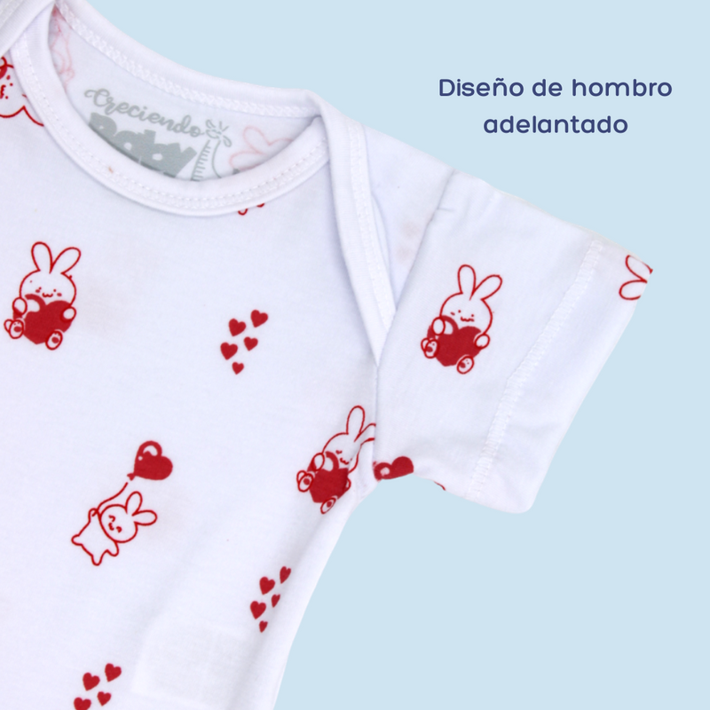 BODY CONEJO CORAZON 1063 CRECIENDO BABY