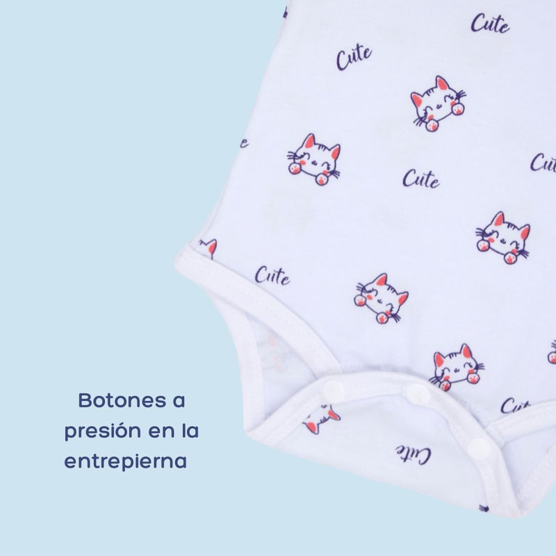 BODY GATO CUTE 1065 CRECIENDO BABY