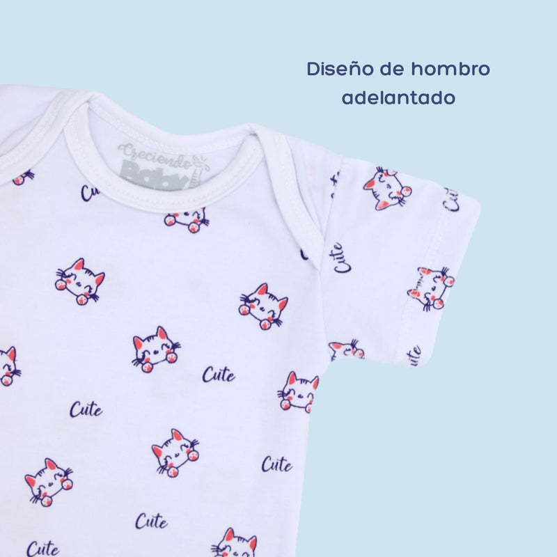 BODY GATO CUTE 1065 CRECIENDO BABY