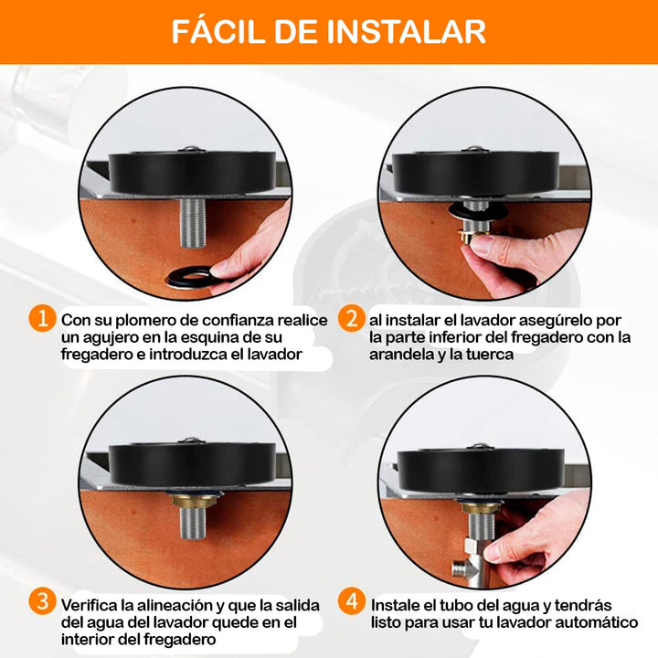 Lavador De Vasos Enjuague Automático A Presión JPVI-21