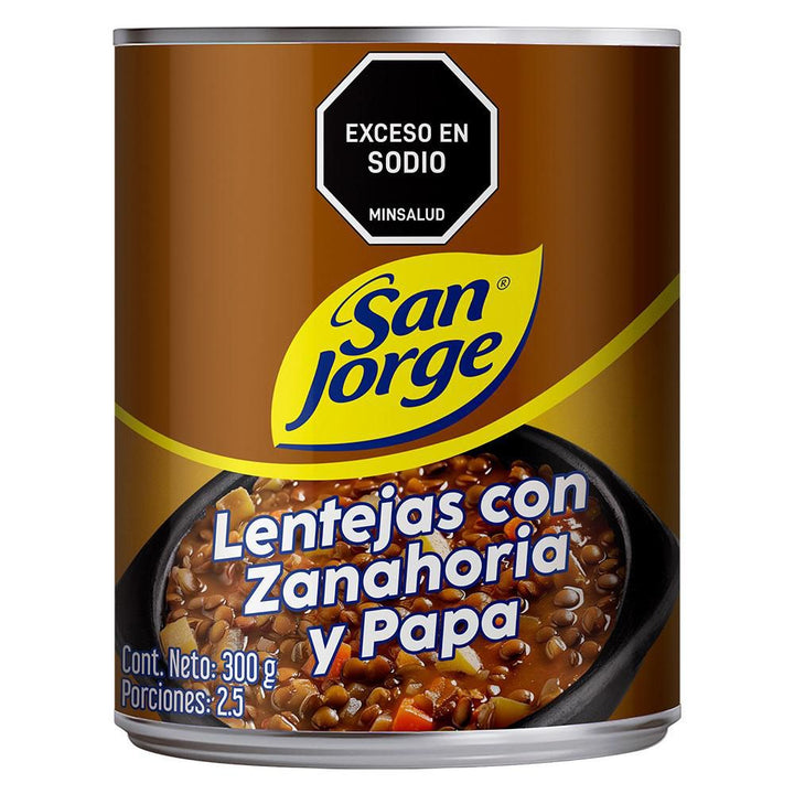 LENTEJA SAN JORGE 300G  PAPA Y ZANAHORIA