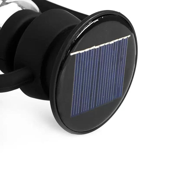 Luz Solar Recargable Estilo Vintage Lámpara De Aceite