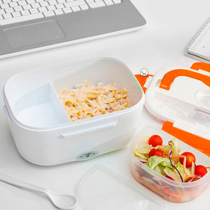 Lonchera Eléctrica Porta Comidas Segura Portátil + Cuchara HD4819