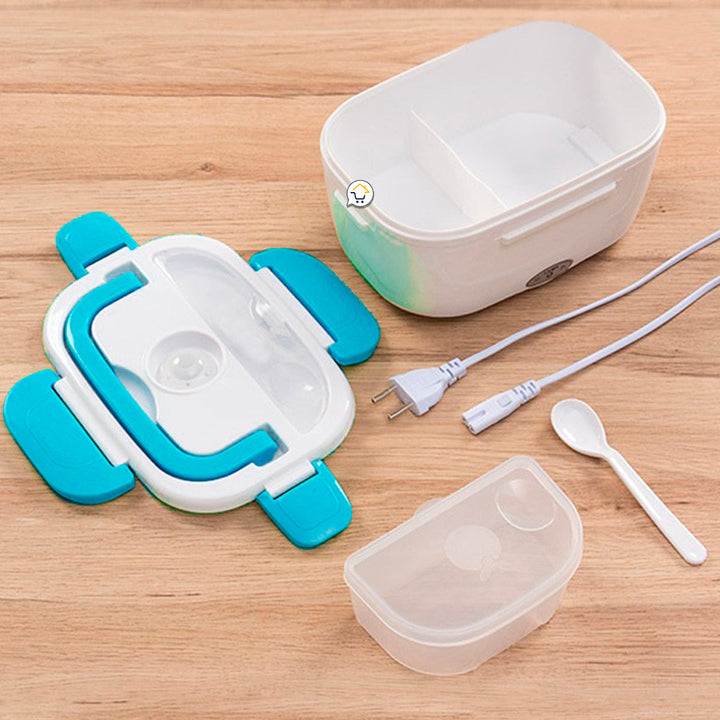 Lonchera Eléctrica Porta Comidas Segura Portátil + Cuchara HD4819