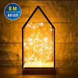 Luces Micro Led Alambre X60 Extensión Luz 6 Metros X60L