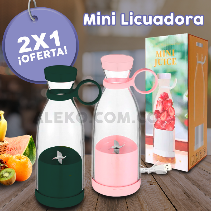 Licuadora portable Promo 2X1