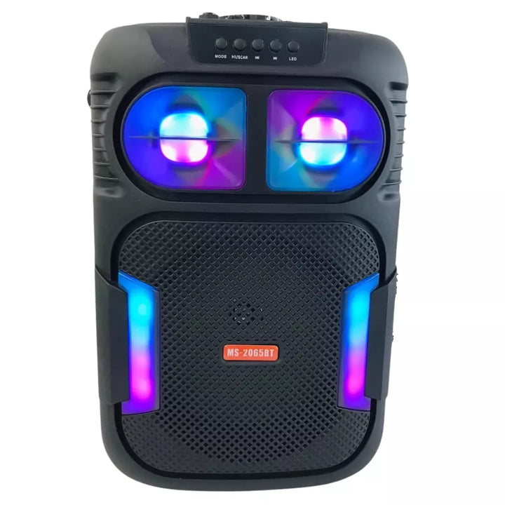 Parlante/Cabina De Sonido Bluetooth Con 20w De Potencia Y Retroiluminado RGB MS-2065BT