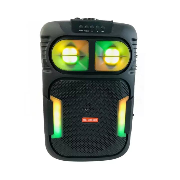 Parlante/Cabina De Sonido Bluetooth Con 20w De Potencia Y Retroiluminado RGB MS-2065BT