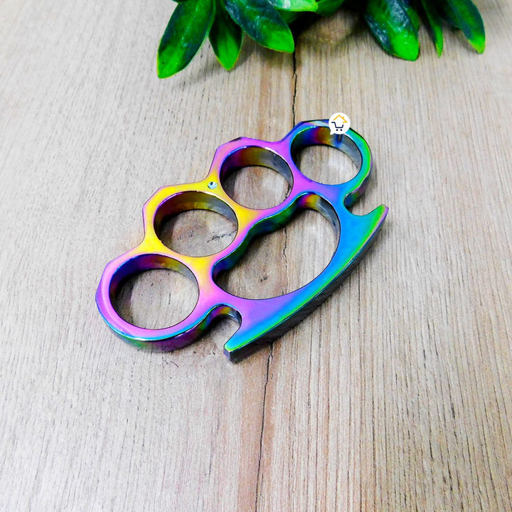 Manopla Tornasol Defensa Personal Acero inoxidable NV003