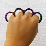 Manopla Tornasol Defensa Personal Acero inoxidable NV003