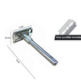 Máquina Afeitar Clásica Metálica Tradicional Ecológica A2002