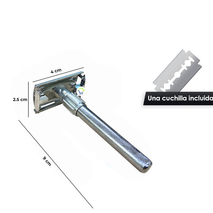 Máquina Afeitar Clásica Metálica Tradicional Ecológica A2002