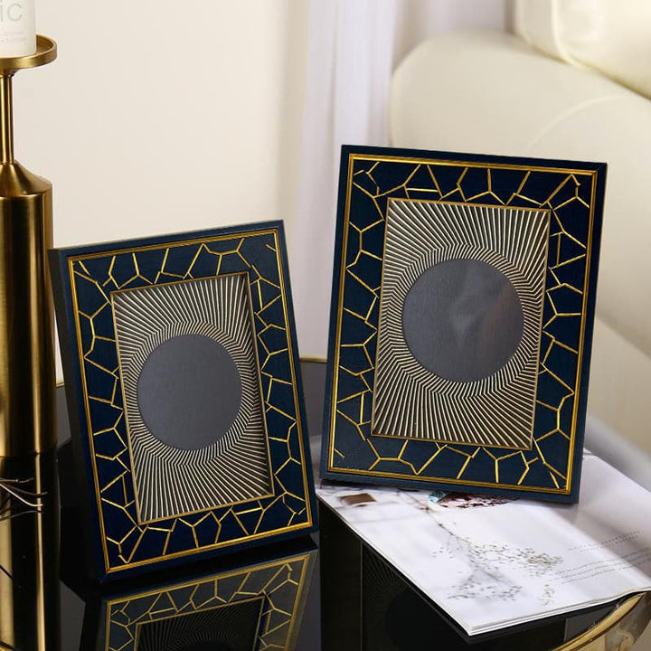 Marco Para Foto 10x15cm Azul 2310746900