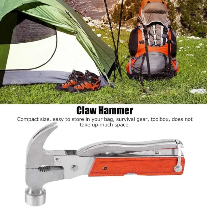 Martillo multifuncional 13 en 1 para camping