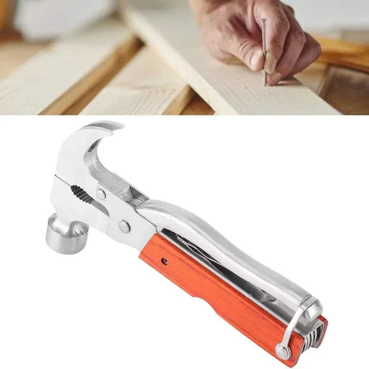 Martillo multifuncional 13 en 1 para camping