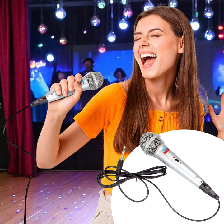 Micrófono Alámbrico Profesional Dinámico karaoke DM-401