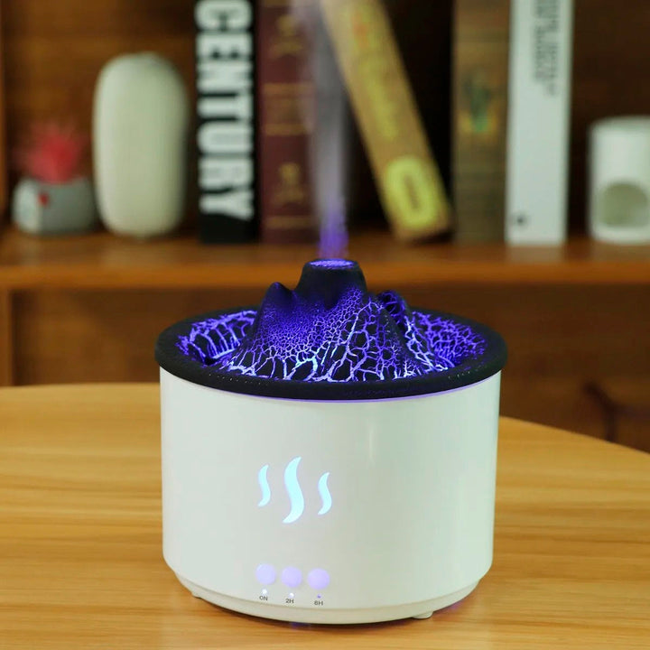 Humidificador Volcán 3D Difusor De Aroma LED KP-6501