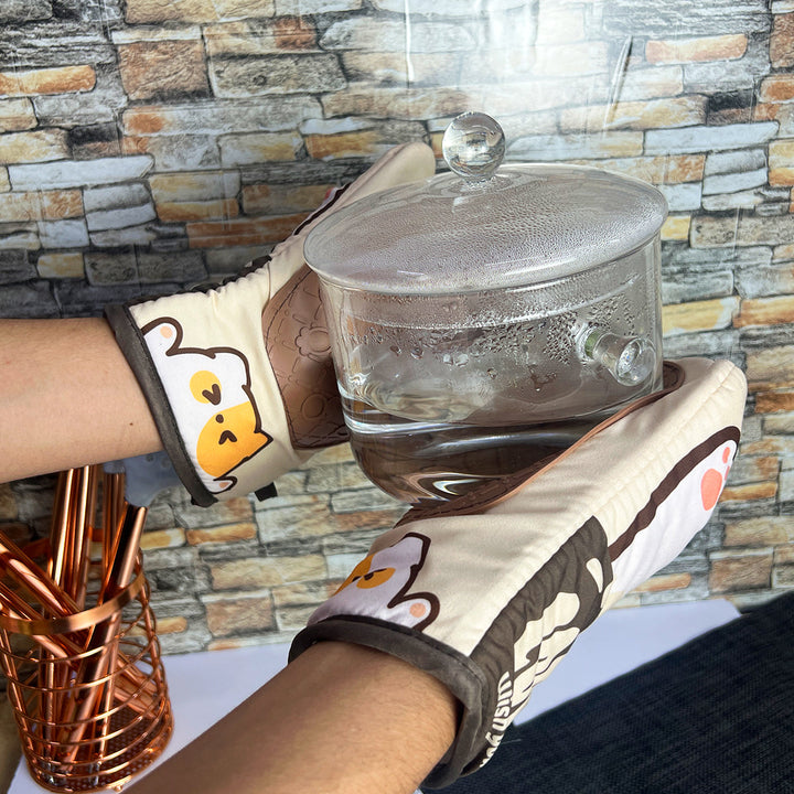 Guantes Para Hornear De Silicona Cocina 21H0131