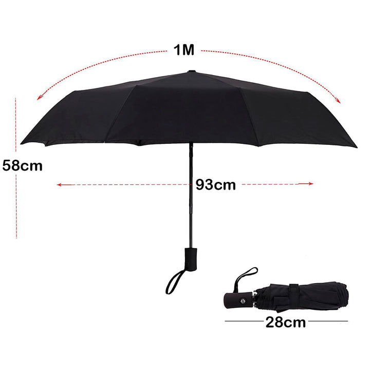 Sombrilla Automática Anti-viento Paraguas Portable Lluvia SOM-005-MT