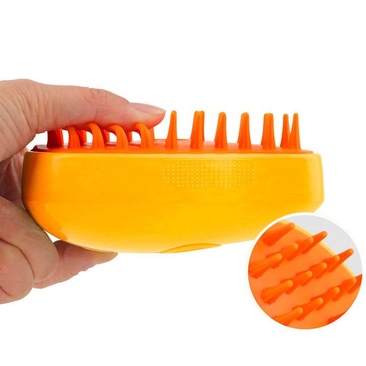 Cepillo De Vapor Masajeador Quita Pelos Vaporizador Para Mascotas JL02