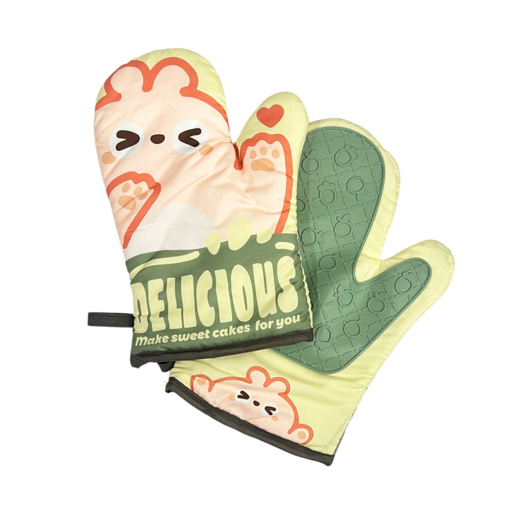 Guantes Para Hornear De Silicona Cocina 21H0131