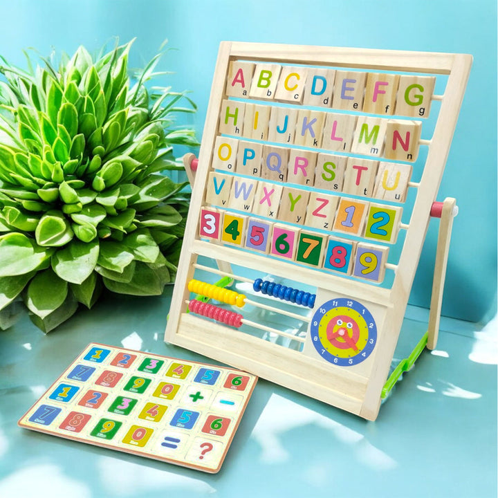 Tablero Educativo Abaco Didáctico Madera Infantil BLLN-3744
