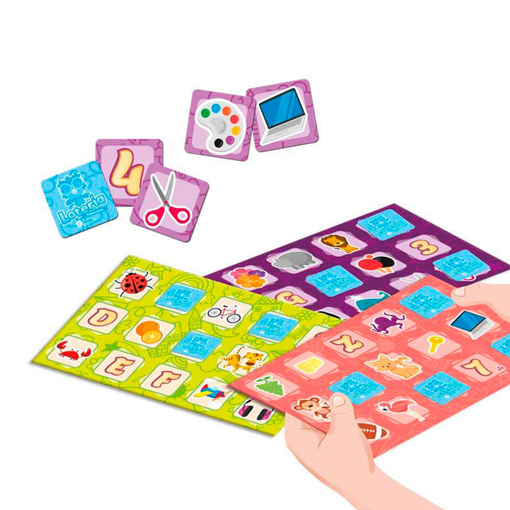 Lotería Infantil Juego De Mesa Educativo W-060207