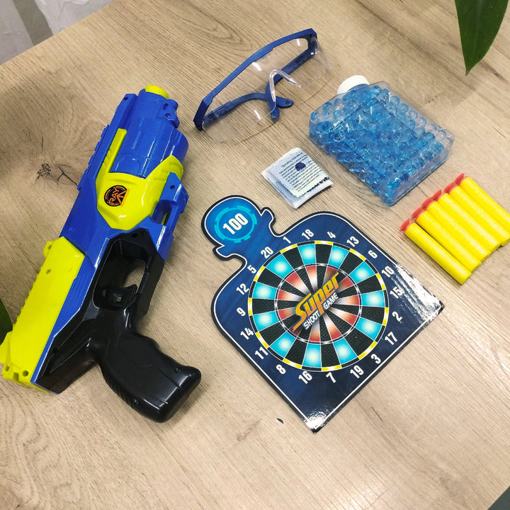 Pistola Hidrogel 2 Modos Juguete Lanza Dardos 518C-12