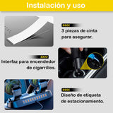 Ventilador Doble De Coche 360° Vehículo Interior Portátil LJPVI-20