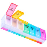 Pastillero Semanal Organizador Pastillas dispensador medicamentos PSO01