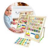 Tablero Educativo Abaco Didáctico Madera Infantil BLLN-3744