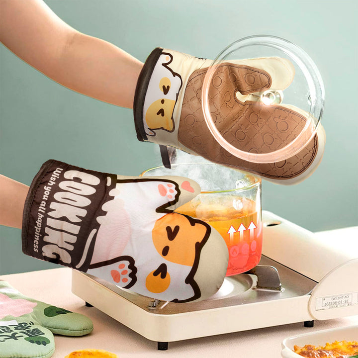 Guantes Para Hornear De Silicona Cocina 21H0131