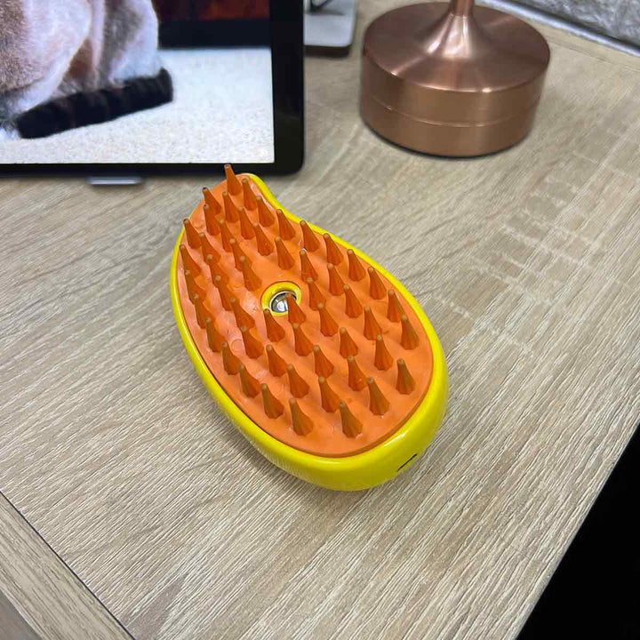 Cepillo De Vapor Masajeador Quita Pelos Vaporizador Para Mascotas JL02