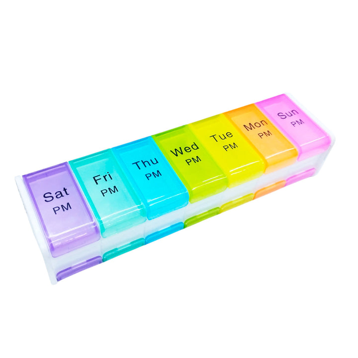 Pastillero Semanal Organizador Pastillas dispensador medicamentos PSO01