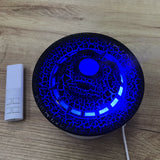 Humidificador Volcán 3D Difusor De Aroma LED KP-6501