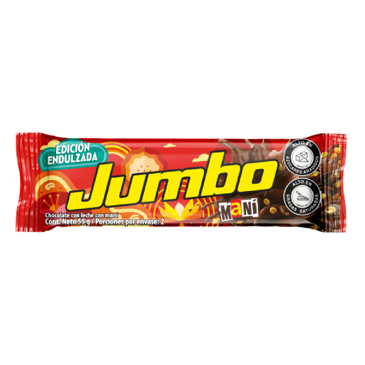 CHCOLATINA JUMBO MANI ENDULZADA 55G