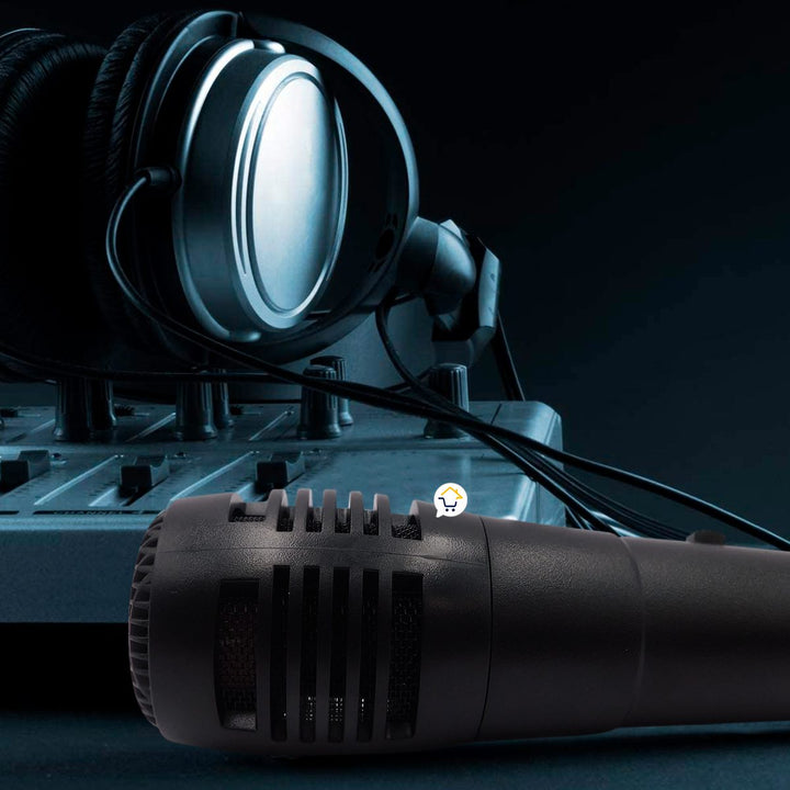 Micrófono Alámbrico Para Parlante Cabina Karaoke VSSM1817