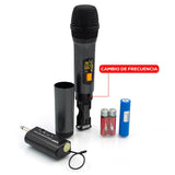 Micrófono Inalámbrico Profesional Calidad de Sonido Hi-Fi DX-U110