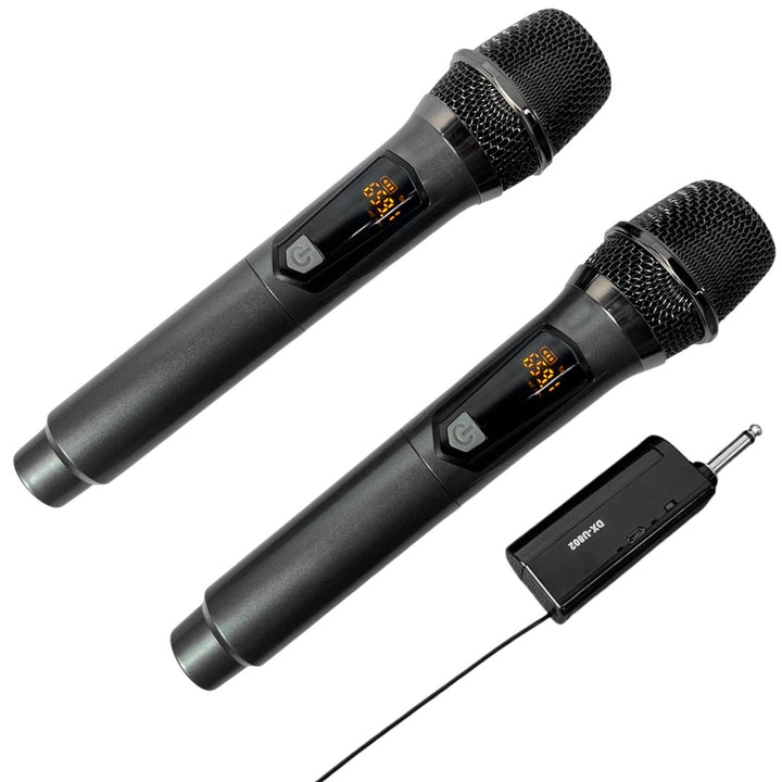 Micrófonos Inalámbricos Recargables Profesionales Calidad de Sonido Hi-Fi DX-U802