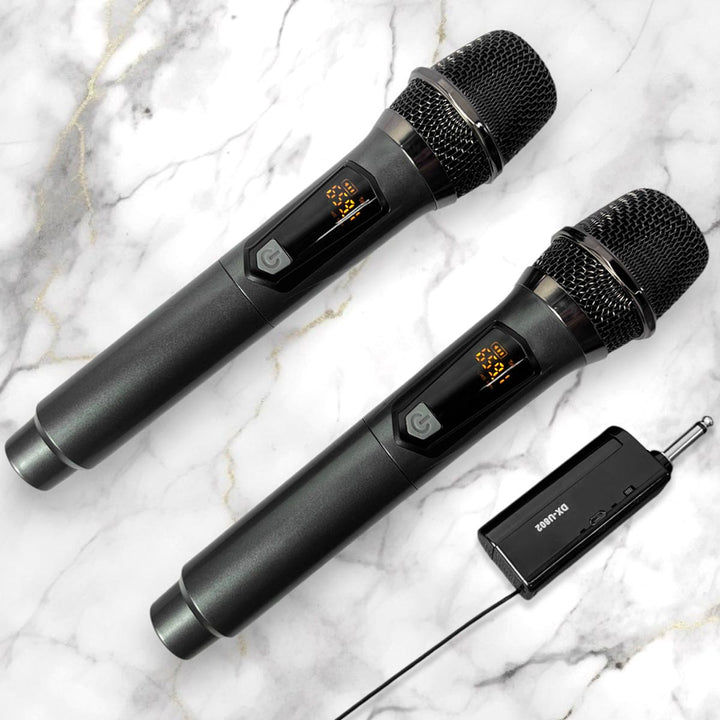 Micrófonos Inalámbricos Recargables Profesionales Calidad de Sonido Hi-Fi DX-U802
