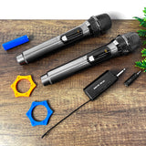 Micrófonos Inalámbricos Recargables Profesionales Calidad de Sonido Hi-Fi DX-U802