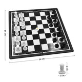Mini Ajedrez Magnético Juego de Mesa Portable HQ688
