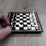 Mini Ajedrez Magnético Juego de Mesa Portable HQ688