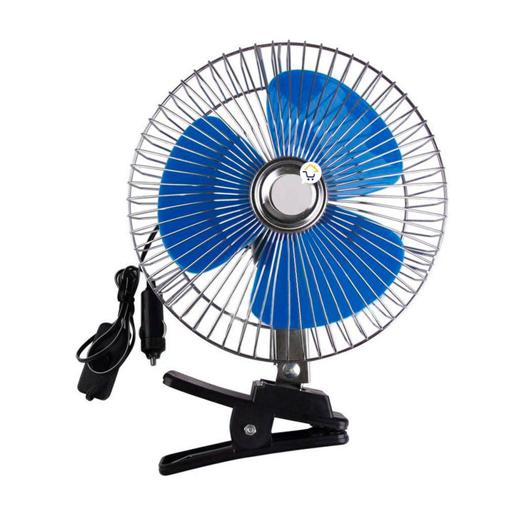 Mini Ventilador Giratorio Para Carro 12 V Abanico Portátil MV12V